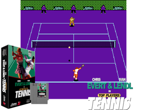 Evert & Lendl Top Player's Tennis (U) Cover